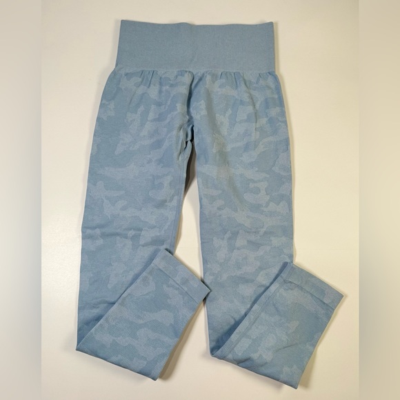 NVGTN Icy Blue Camo Seamless Leggings Size S - Picture 7 of 7